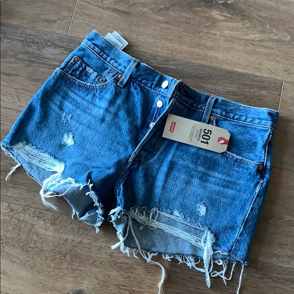 Levi's Pants - Levi’s 501 Mid Rise Jean Shorts